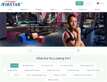 Tablet Screenshot of china-firstar.com